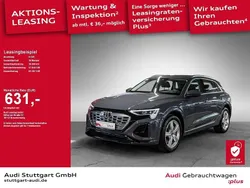 Magnetgrau Gebraucht 2024 Audi Q8 e-tron S-Line SUV | 57.940 € (Teuer)
