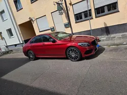 Rot Gebraucht 2017 Mercedes C400 AMG line Limousine | 31.800 € (Fairer Preis)