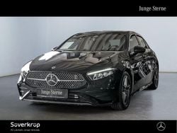 Schwarz Gebraucht 2025 Mercedes A220 AMG Limousine | 33.422 € (Superpreis)