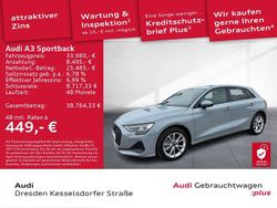 Pfeilgrau perleffekt Gebraucht 2024 Audi A3 Advanced Plus Limousine | 33.980 € (Etwas zu teuer)
