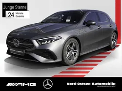 Metalliclack mountaingrau Gebraucht 2024 Mercedes A200 AMG Limousine | 32.890 € (Fairer Preis)