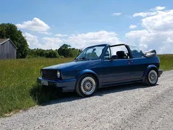 Blau Gebraucht 1991 VW Golf Cabriolet Karmann Cabrio | 9.999 €