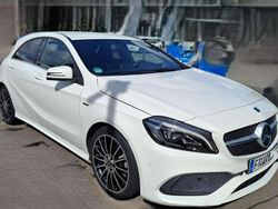 Weiß Gebraucht 2018 Mercedes A180 AMG line Limousine | 18.000 € (Fairer Preis)
