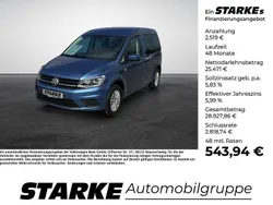 Blau Gebraucht 2018 VW Caddy Trendline Van / Kleinbus | 27.990 €