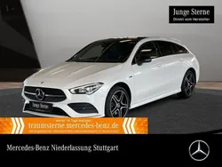 Weiß Gebraucht 2021 Mercedes CLA250e Shooting Brake AMG Kombi | 30.890 € (Etwas zu teuer)