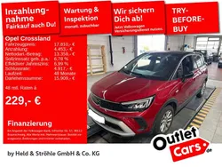 Rot Gebraucht 2021 Opel Crossland Elegance SUV | 17.810 € (Fairer Preis)