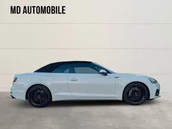 Gletscherweiß metallic Gebraucht 2018 Audi A5 Cabriolet S-Line Cabrio | 28.800 € (Guter Preis)