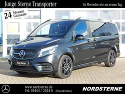 Graphitgrau Gebraucht 2022 Mercedes V300 AMG line Van / Kleinbus | 63.888 € (Etwas zu teuer)