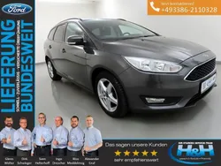 Magneticgrau (metallic) Gebraucht 2017 Ford Focus Business Edition Kombi | 11.940 € (Etwas zu teuer)