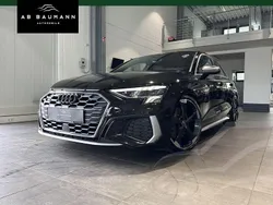 Schwarz mythosschwarz metallic (metallic) Gebraucht 2020 Audi S3 Ambiente Limousine | 36.990 € (Etwas zu teuer)