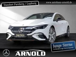Manufaktur opalithweiß bright Gebraucht 2023 Mercedes EQE500 AMG Limousine | 63.740 € (Fairer Preis)