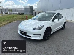 Weiß Gebraucht 2021 Tesla Model 3 Performance Limousine | 30.500 € (Fairer Preis)