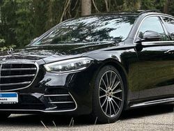 Schwarz/baltic black (metallic) Gebraucht 2021 Mercedes S350 AMG Limousine | 69.990 €