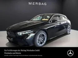 Nachtschwarz Gebraucht 2025 Mercedes A200 AMG Limousine | 35.890 € (Etwas zu teuer)