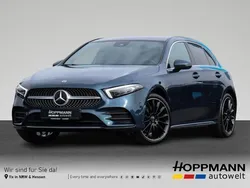 Blau Gebraucht 2022 Mercedes A250 AMG line Limousine | 31.990 € (Fairer Preis)