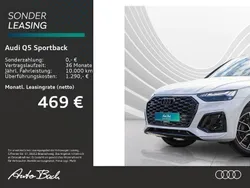 Weiß (gletscherweiß metallic) Neu 2025 Audi Q5 Sportback S-Line SUV | 63.940 € (Guter Preis)