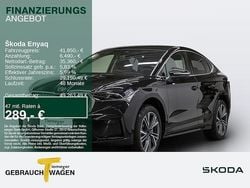 Schwarz Gebraucht 2023 Skoda Enyaq iV Suite SUV | 41.850 € (Teuer)