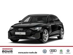 Mythosschwarz metallic Gebraucht 2025 Audi A3 Sportback S-Line Limousine | 34.900 € (Superpreis)