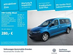 Costa azul metallic Gebraucht 2022 VW Caddy Maxi Basis Van / Kleinbus | 34.980 € (Teuer)