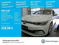 Pure white Gebraucht 2022 VW Golf VIII Life Limousine | 21.380 € (Fairer Preis)