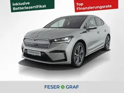 Brillantsilber metallic Gebraucht 2024 Skoda Enyaq iV SUV | 43.450 € (Superpreis)