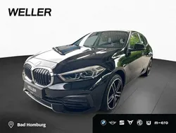 Schwarz Gebraucht 2022 BMW 118 Advantage Kleinwagen | 19.840 € (Guter Preis)