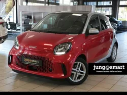Cadmium rot metallic Gebraucht 2021 Smart ForFour Electric Drive Passion Limousine | 9.939 € (Fairer Preis)