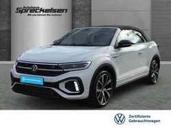 Pure white (weiß) Neu 2024 VW T-Roc Cabriolet R-line Plus Cabrio | 35.990 € (Teuer)