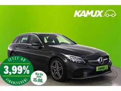 Grau Gebraucht 2021 Mercedes C220 AMG line Kombi | 28.900 € (Superpreis)