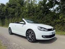 Weiß Gebraucht 2012 VW Golf Cabriolet Cabrio | 12.900 € (Teuer)