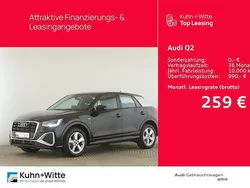 Mythosschwarz metallic Gebraucht 2024 Audi Q2 S-Line SUV | 32.425 € (Etwas zu teuer)
