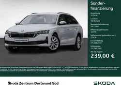 Moonweiss metallic Gebraucht 2024 Skoda Octavia Selection Kombi | 27.866 € (Guter Preis)