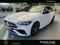 Weiß Gebraucht 2024 Mercedes C300e AMG Limousine | 49.850 € (Superpreis)