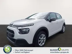 Weiß Gebraucht 2021 Citroën C3 Feel Kleinwagen | 10.990 € (Guter Preis)