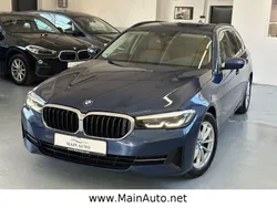 Phytonicblau metallic Gebraucht 2021 BMW 520 Sport Line Kombi | 21.499 € (Guter Preis)