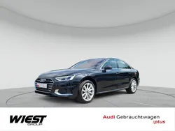 Mythosschwarz metallic Gebraucht 2024 Audi A4 Advanced Plus Limousine | 38.250 € (Fairer Preis)
