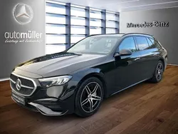 Schwarz Gebraucht 2024 Mercedes E220 AMG Limousine | 47.370 € (Superpreis)