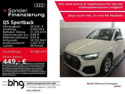 Weiß Gebraucht 2022 Audi Q5 Sportback Advanced SUV | 39.930 € (Teuer)