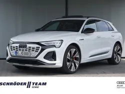 Weiß Gebraucht 2023 Audi Q8 e-tron S-Line SUV | 77.750 €
