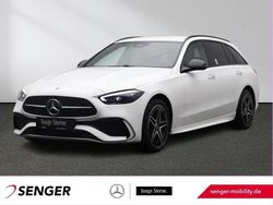 Weiß Gebraucht 2024 Mercedes C300e AMG Limousine | 52.899 € (Etwas zu teuer)