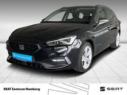 Midnight schwarz metallic Gebraucht 2024 Seat Leon ST FR Kombi | 26.620 € (Fairer Preis)