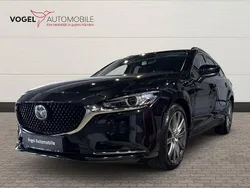 Jet black Gebraucht 2022 Mazda 6 Sports-Line Kombi | 25.880 € (Fairer Preis)