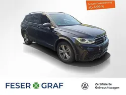 Deep black perleffekt Gebraucht 2024 VW Tiguan Allspace R-line SUV | 42.980 € (Fairer Preis)