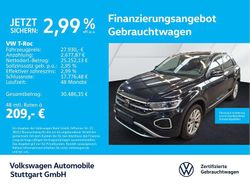 Schwarz Gebraucht 2025 VW T-Roc Style SUV | 27.930 € (Fairer Preis)