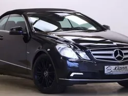 Schwarz Gebraucht 2010 Mercedes E250 Avantgarde Cabrio | 14.999 € (Fairer Preis)