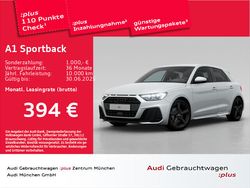 Gletscherweiß metallic Gebraucht 2024 Audi A1 Sportback S-Line Kleinwagen | 32.522 € (Teuer)