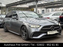 Grau Gebraucht 2023 Mercedes C180 AMG line Kombi | 29.990 € (Teuer)