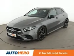 Grau Gebraucht 2019 Mercedes A180 AMG line Limousine | 22.480 € (Guter Preis)