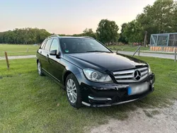 Schwarz Gebraucht 2013 Mercedes C220 AMG line Kombi | 8.300 € (Fairer Preis)
