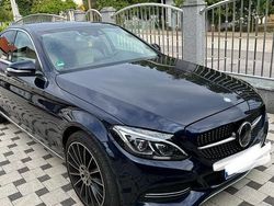 Blau Gebraucht 2015 Mercedes C250 AMG line Limousine | 21.850 € (Guter Preis)